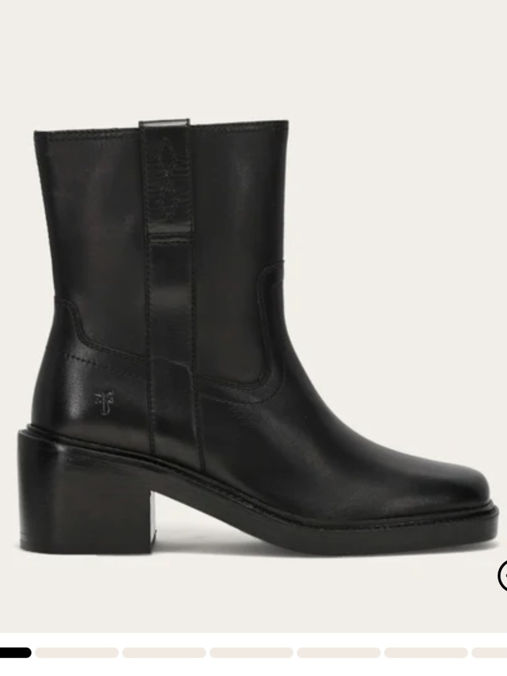 NWT FRYE Kate Short Inside Zip Boot